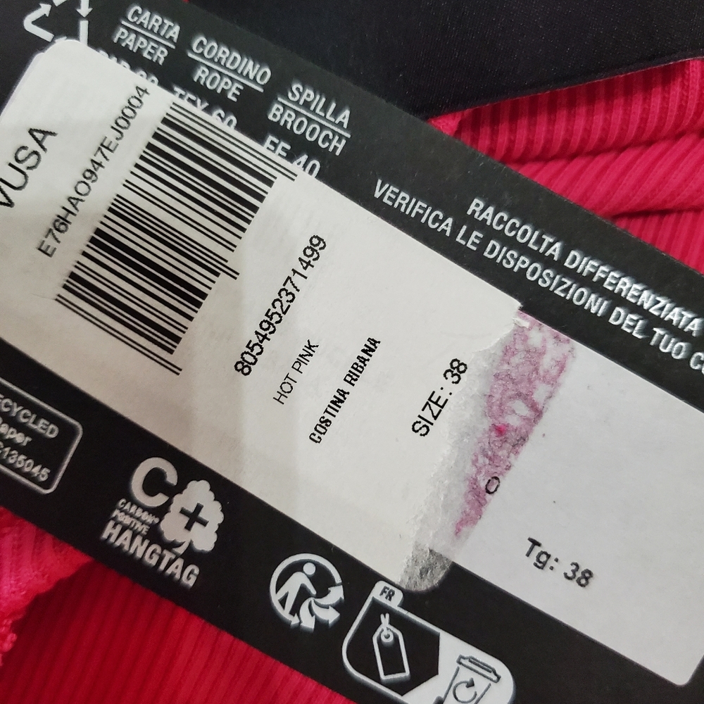 NWT Versace Ribbed Knit Dress - Picture 4 of 7